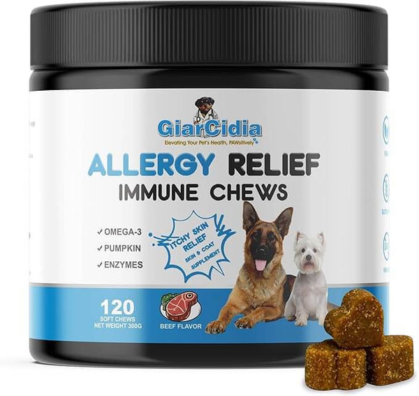 Allergy Relief & Immune Support Chews for Dogs